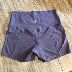 Lululemon Align Shorts 4” Inseam Purple Sz 8